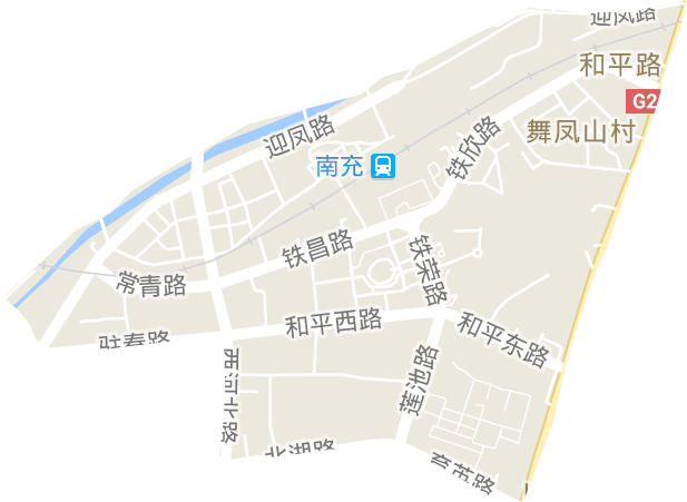 和平路街道电子地图
