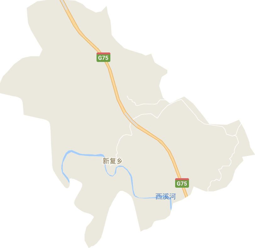 新复乡电子地图