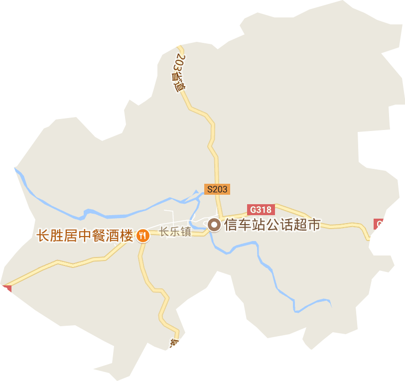 长乐镇电子地图