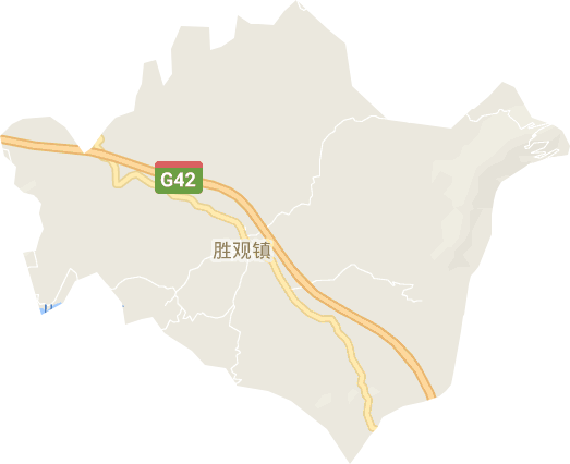胜观镇电子地图