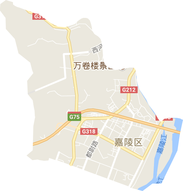 火花街道电子地图