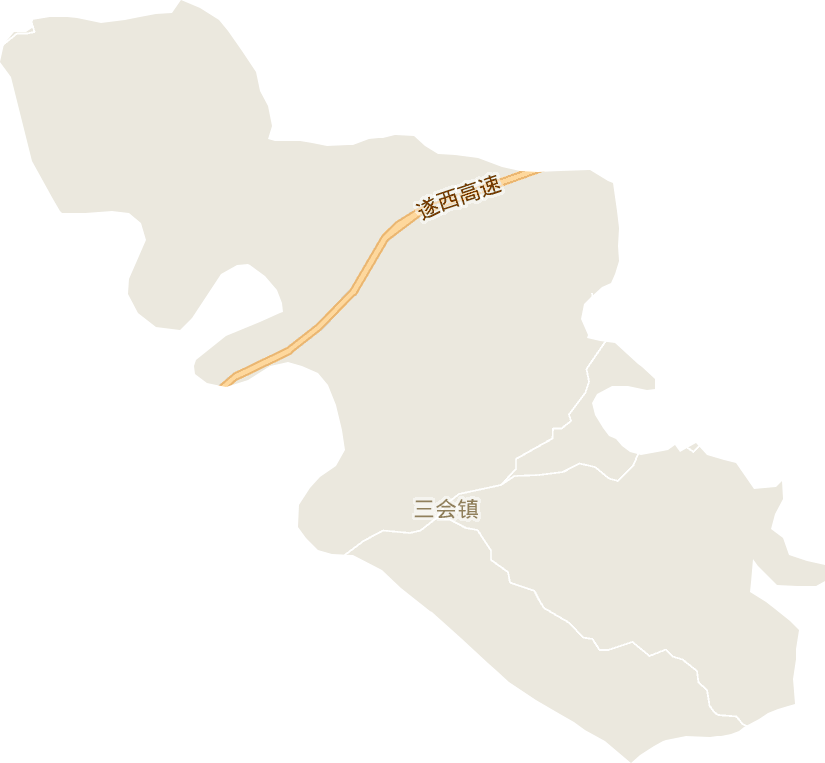 三会镇电子地图