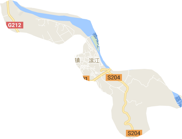 滨江街道电子地图