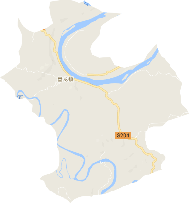 盘龙镇电子地图