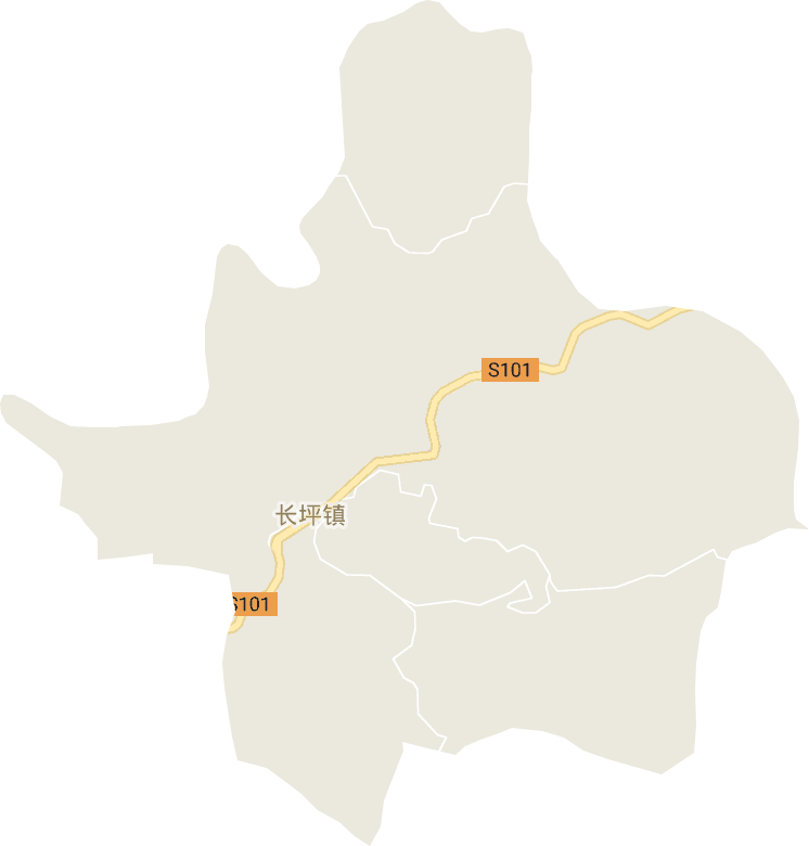 长坪镇电子地图