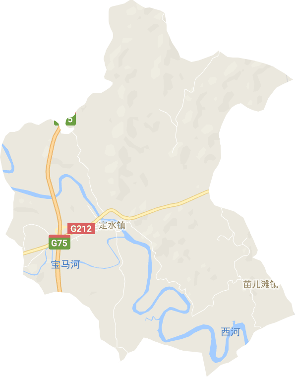 定水镇电子地图