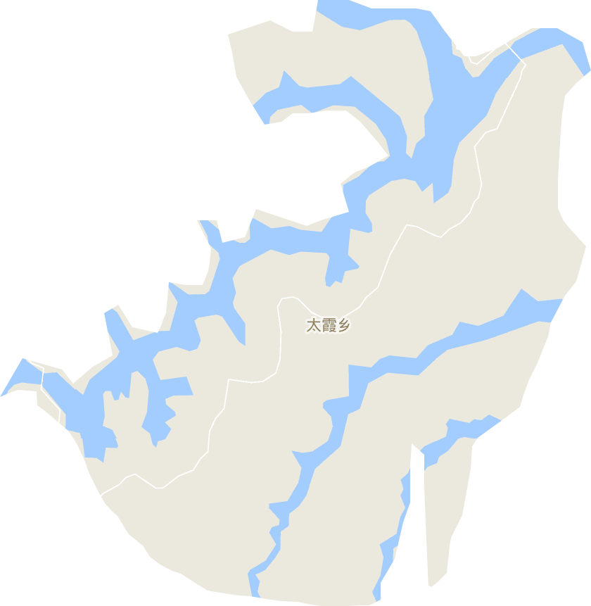 太霞乡电子地图
