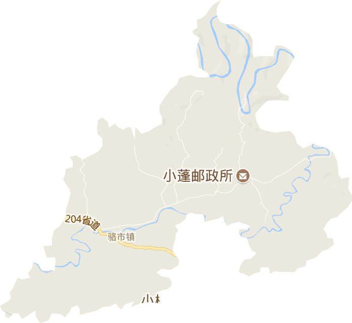 骆市镇电子地图