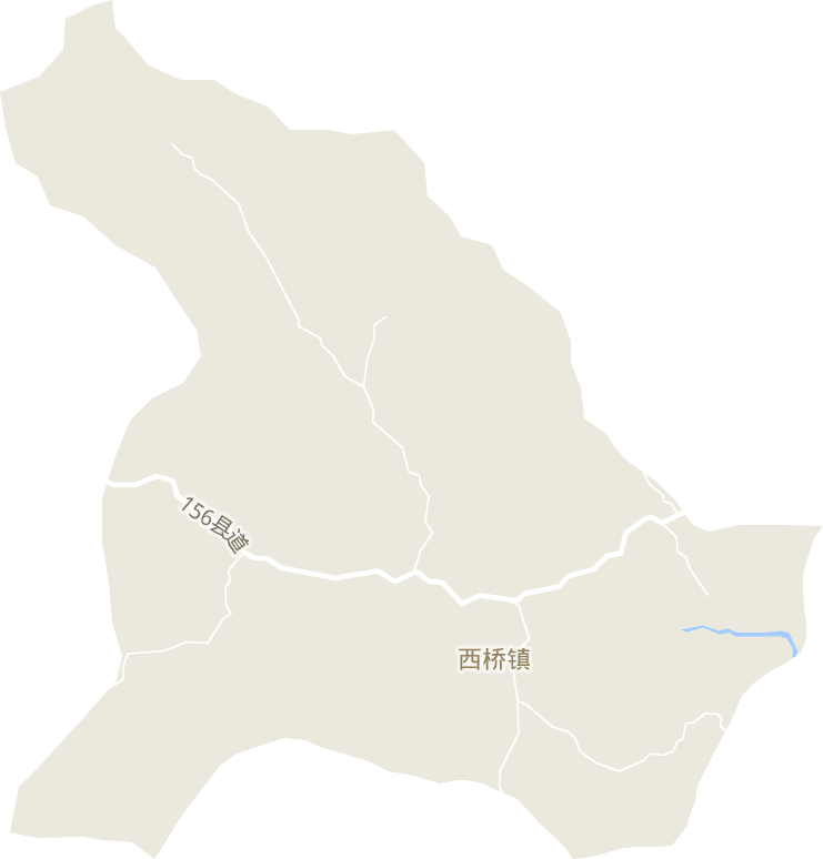 西桥镇电子地图