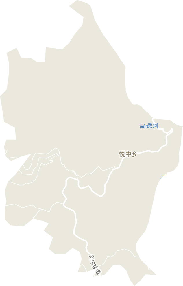 悦中乡电子地图
