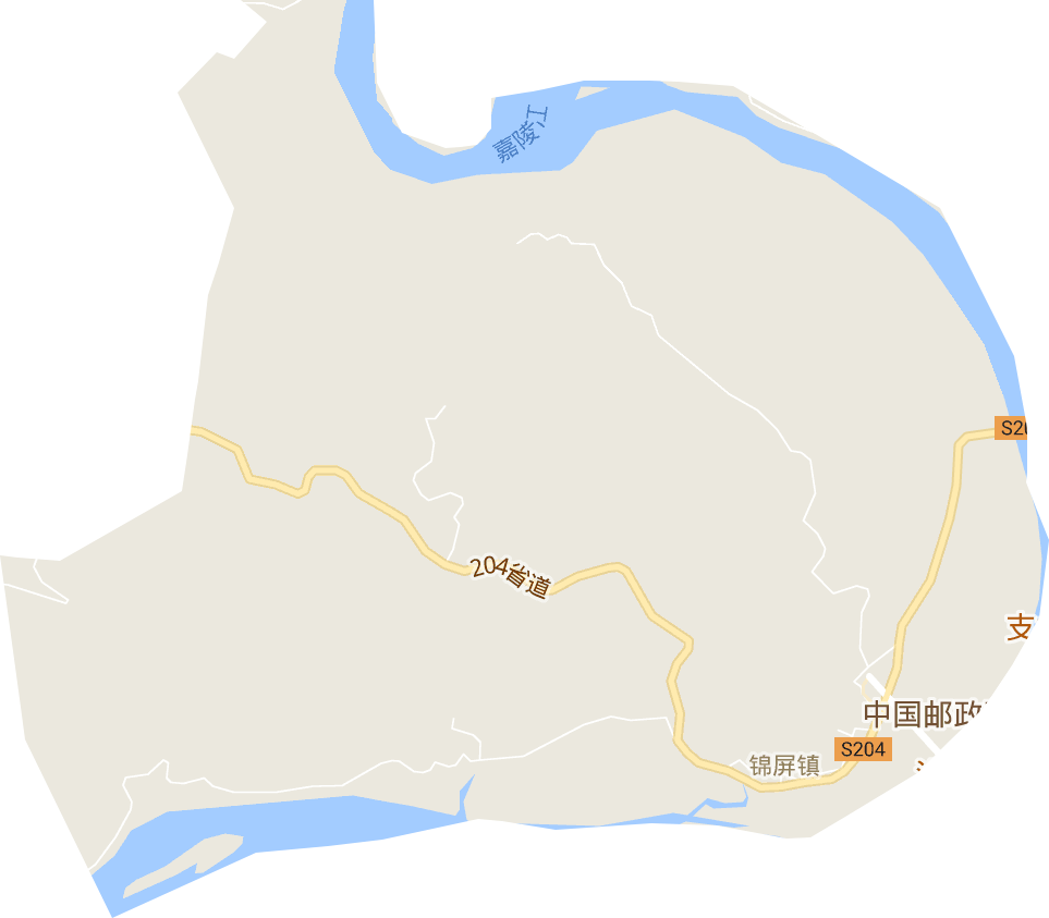 锦屏镇电子地图