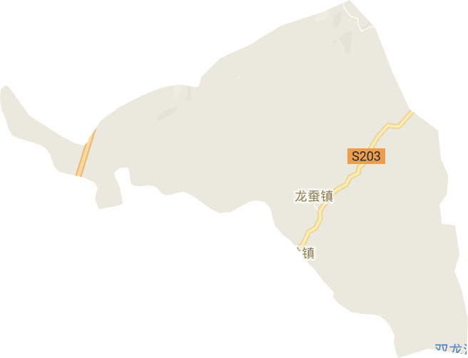 龙蚕镇电子地图