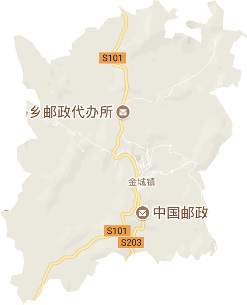 金城镇电子地图