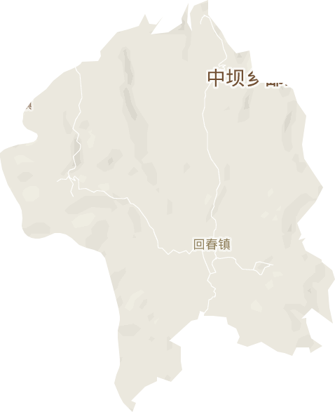 回春镇电子地图