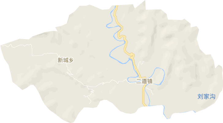 二道镇电子地图