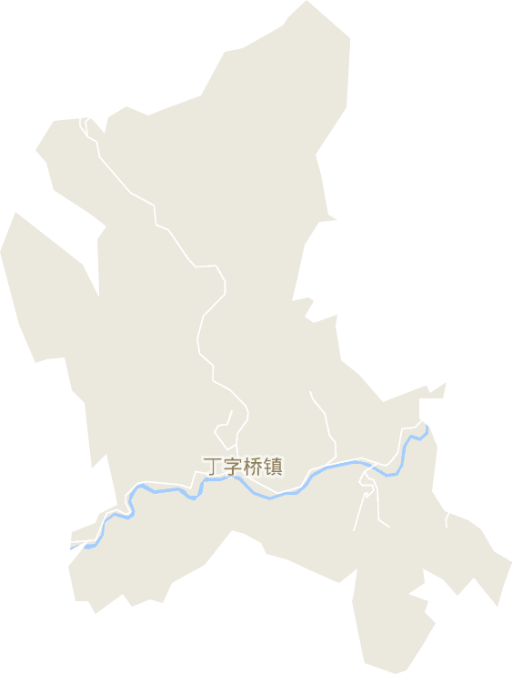 丁字桥镇电子地图