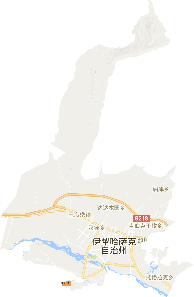 伊宁市电子地图
