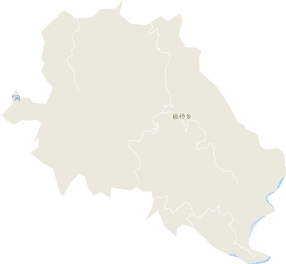板桥乡电子地图