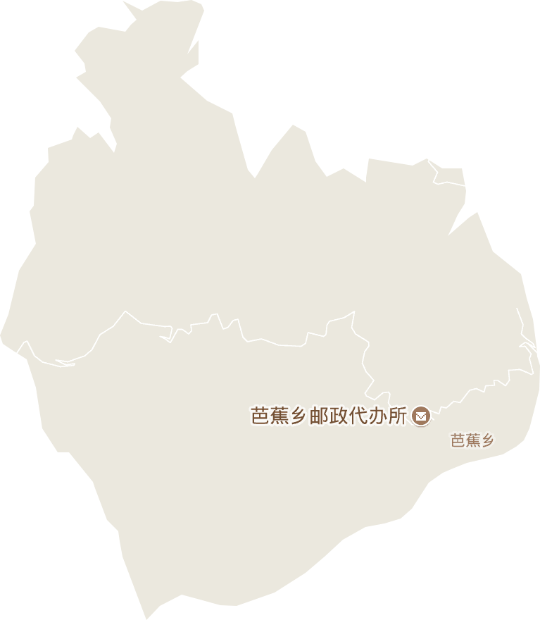 芭蕉乡电子地图