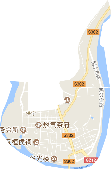 保宁街道电子地图