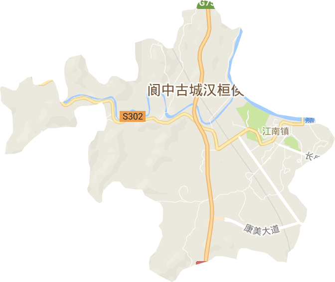 江南街道电子地图
