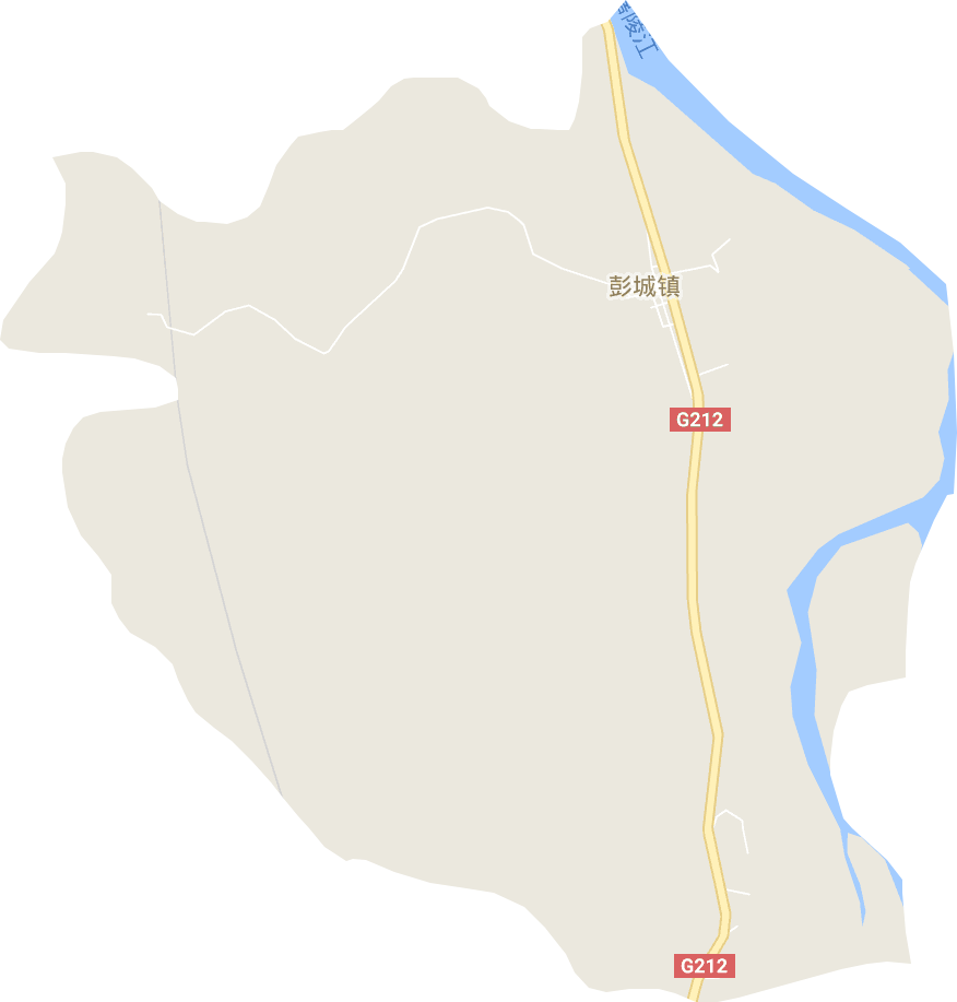 彭城镇电子地图