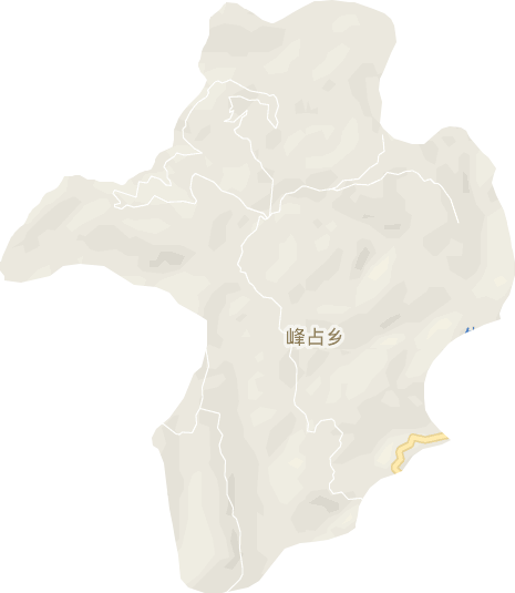 峰占乡电子地图