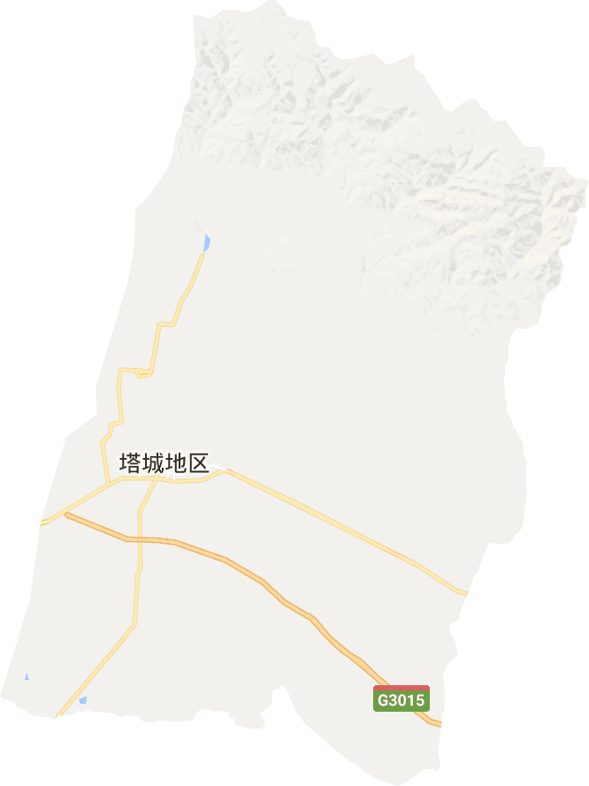 塔城市电子地图