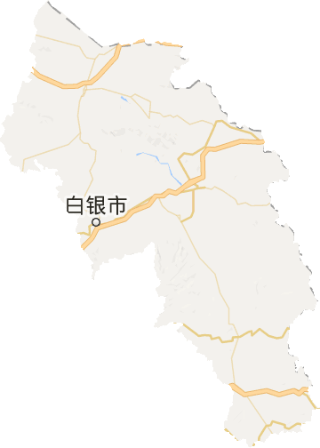 白银市电子地图