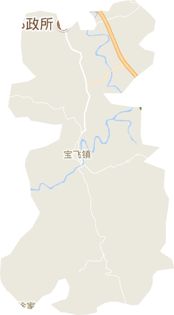 宝飞镇电子地图