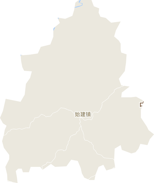始建镇电子地图