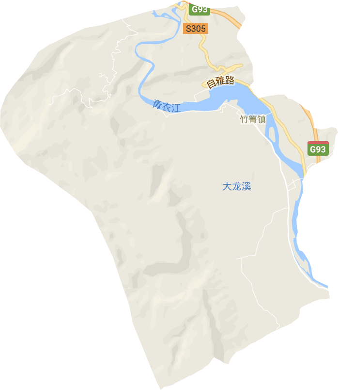 槽渔滩镇电子地图