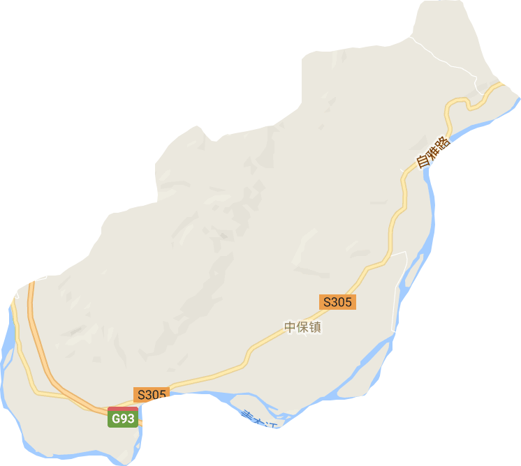 中保镇电子地图