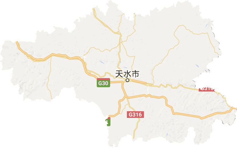 天水市电子地图