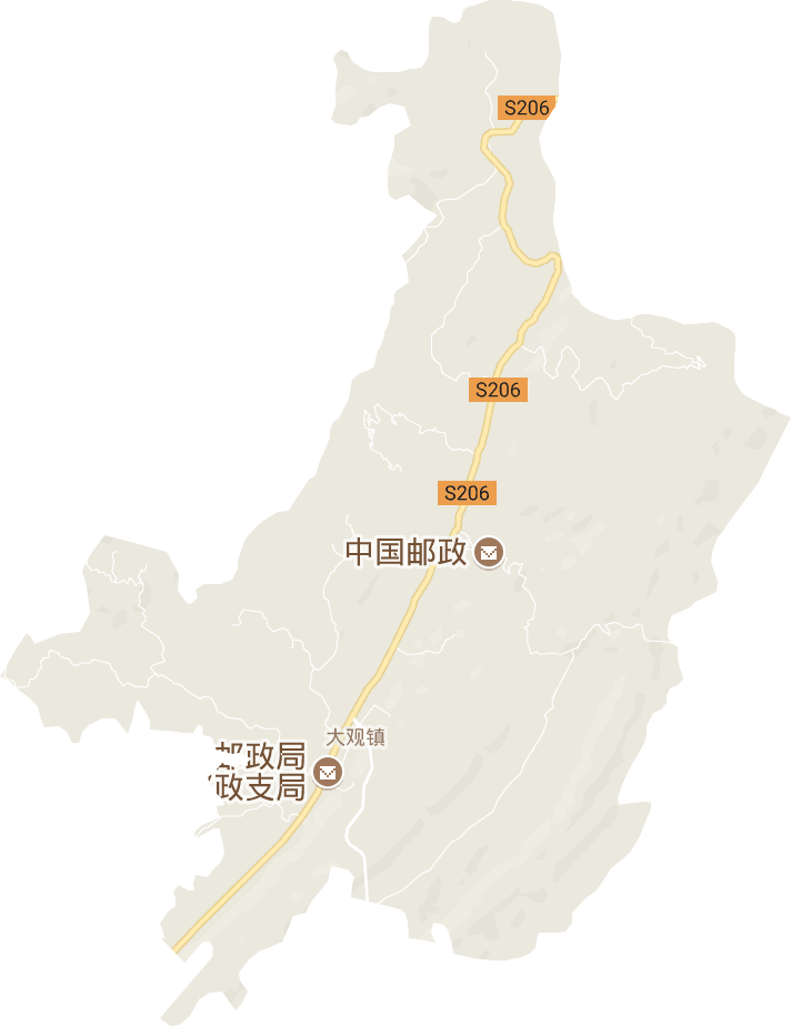 大观镇电子地图