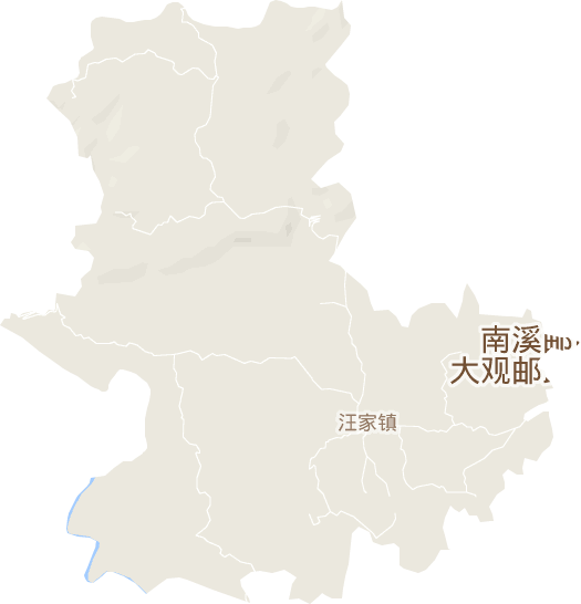 汪家镇电子地图