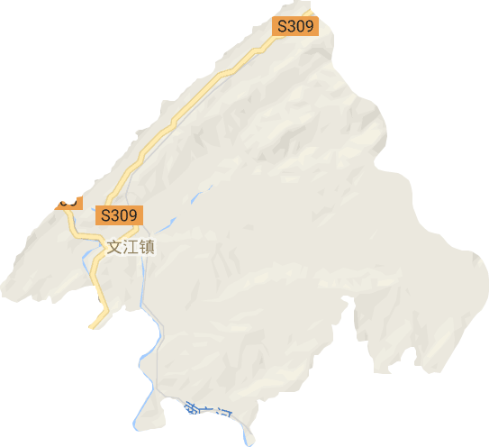 文江镇电子地图