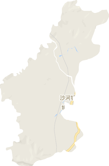 沙河镇电子地图