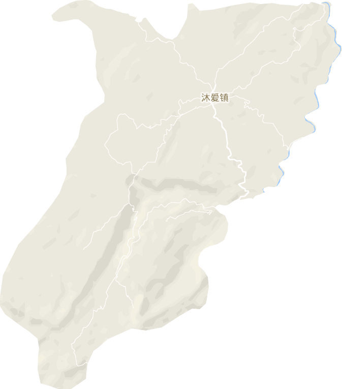 沐爱镇电子地图