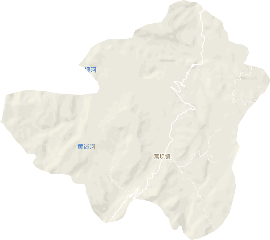 蒿坝镇电子地图