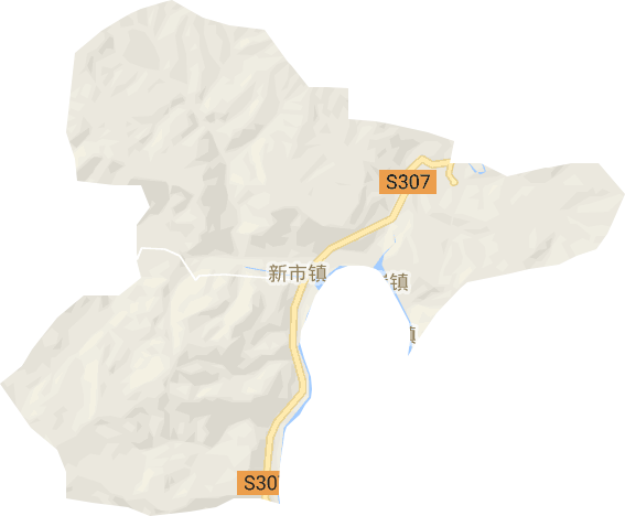新市镇电子地图