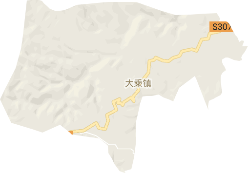 大乘镇电子地图