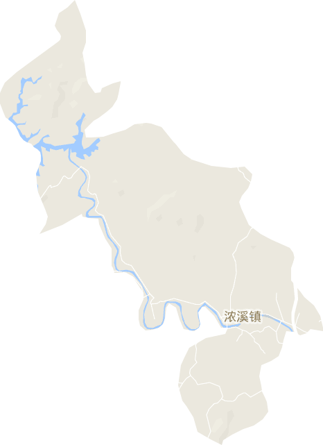 浓溪镇电子地图