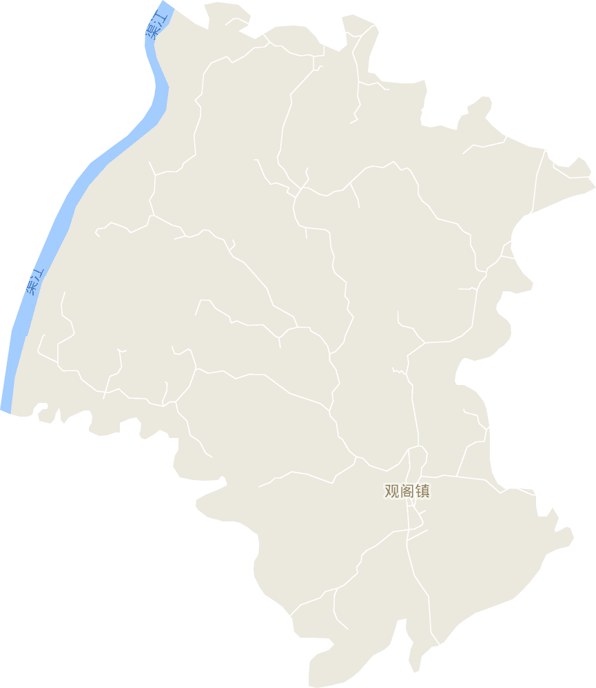 观阁镇电子地图