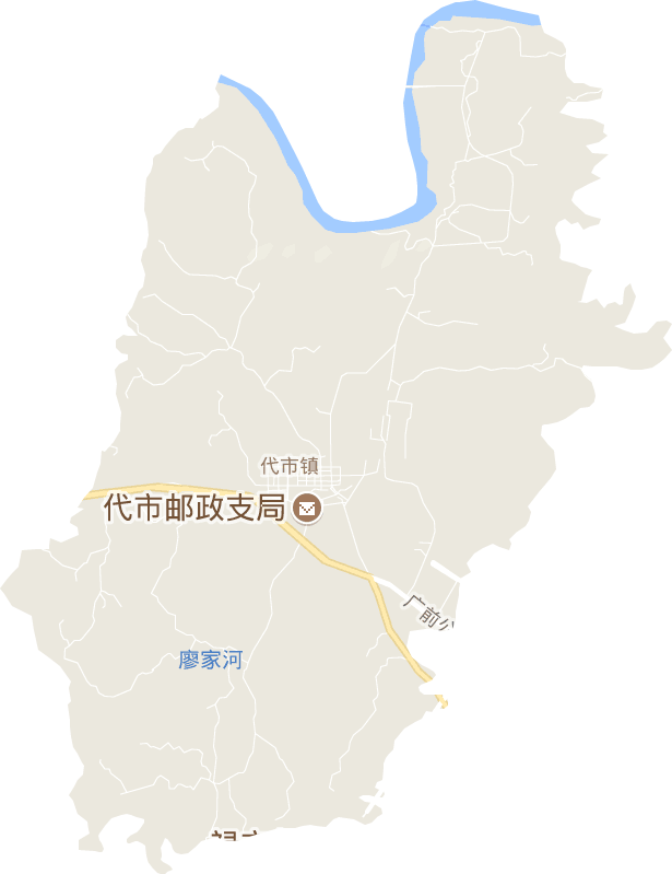 代市镇电子地图