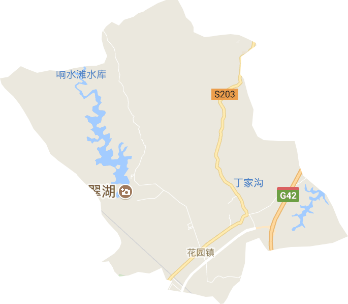花园镇电子地图