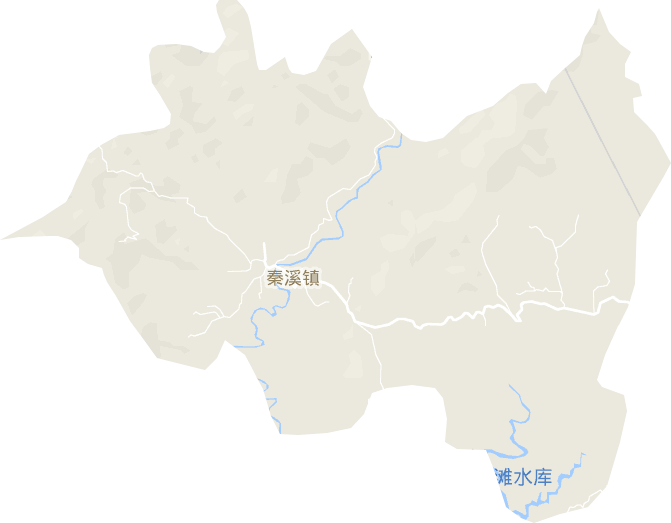 秦溪镇电子地图