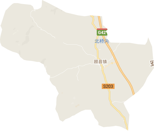 顾县镇电子地图