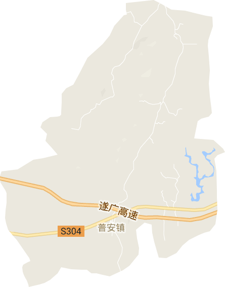 普安镇电子地图