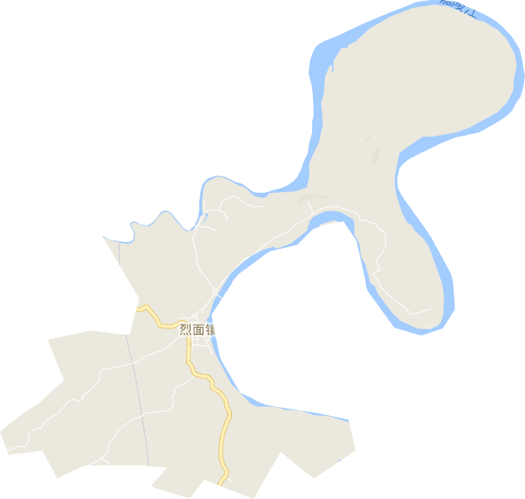 烈面镇电子地图